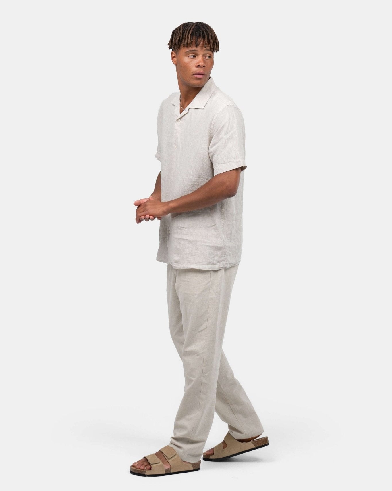 Hørbukser Beige | Skagen - clothing.dk